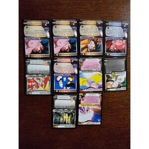 Dragon Ball Z DBZ CCG Score‎ Trading Cards Lot Energy Combat Non Combat